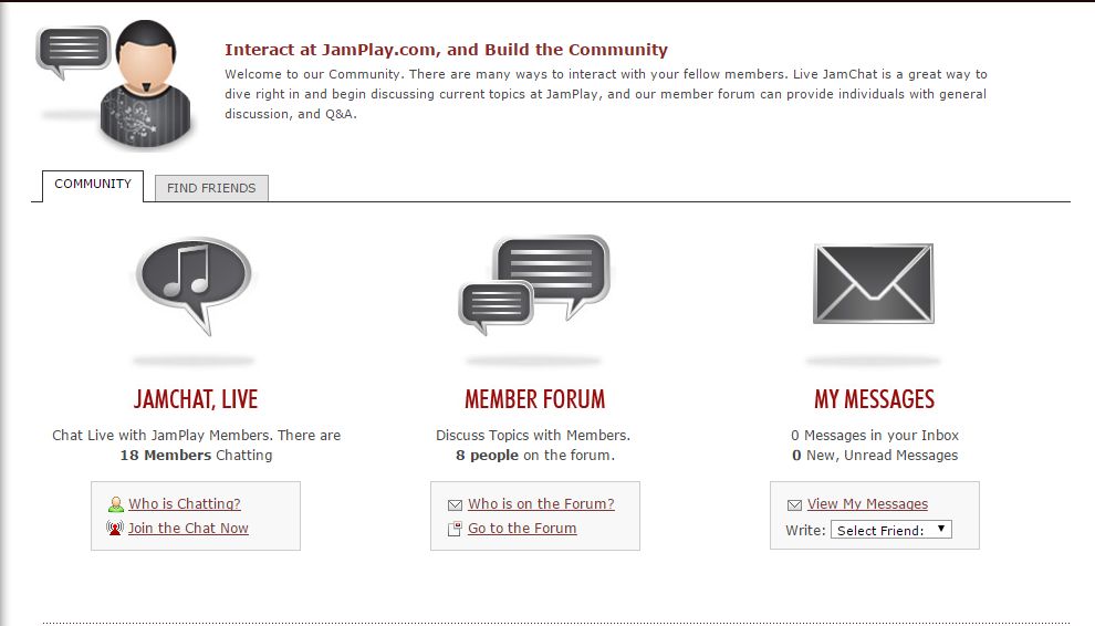 JamPlay Guitar Lessons Community